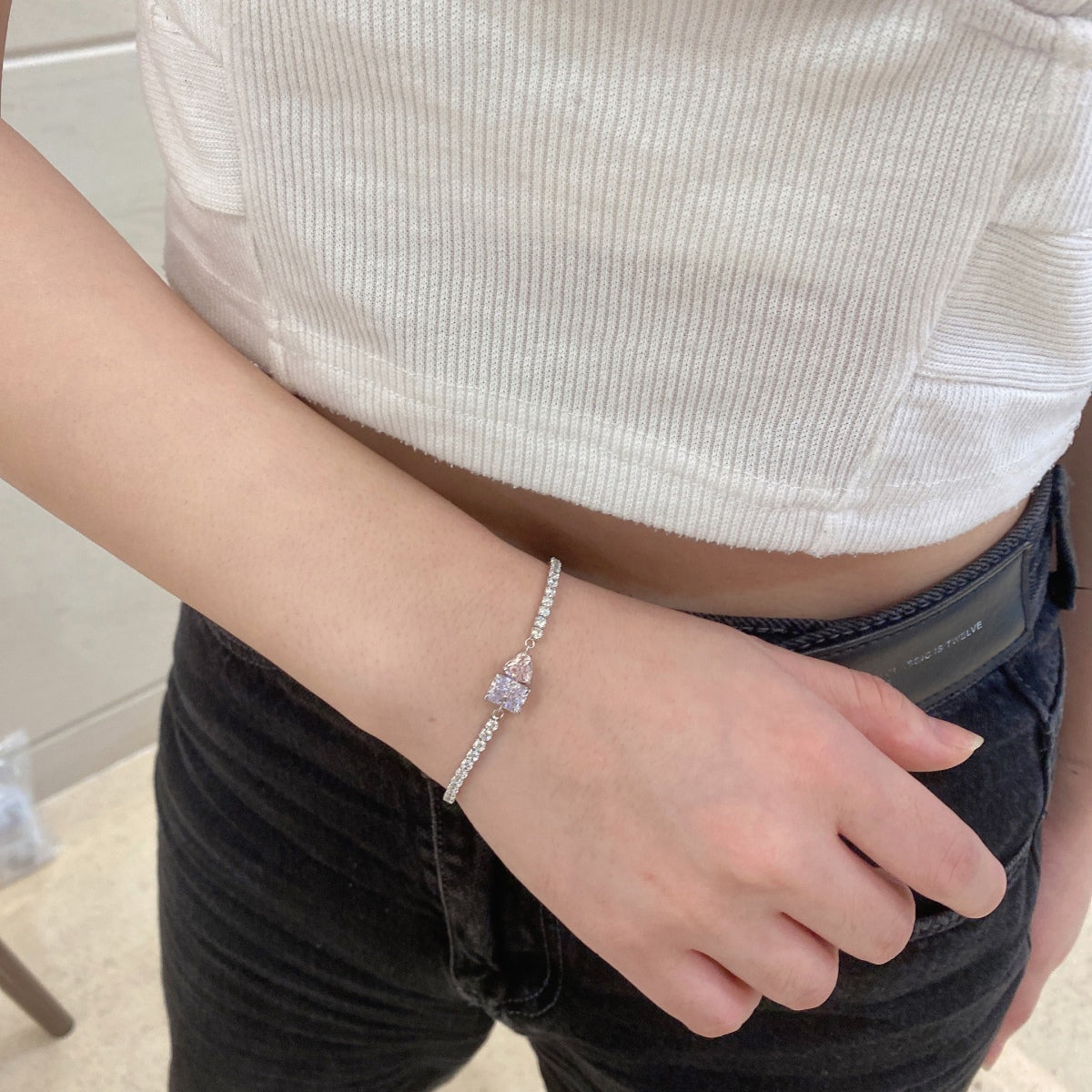 [AuraEcho]Dazzling Unique Multi Shape Lover Bracelet