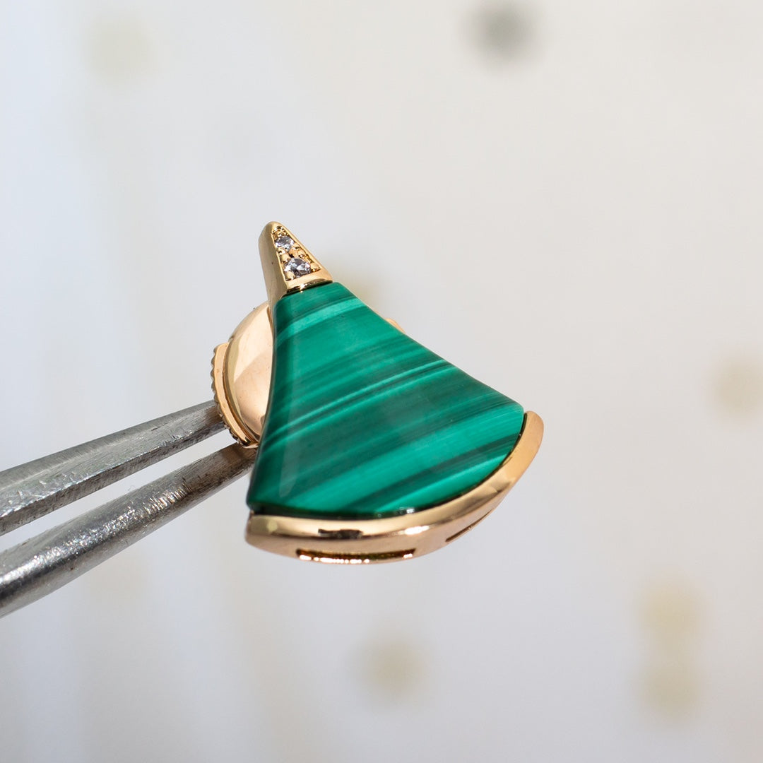 [AuraEcho]DIVAS DREAM EARRINGS PINK GOLD