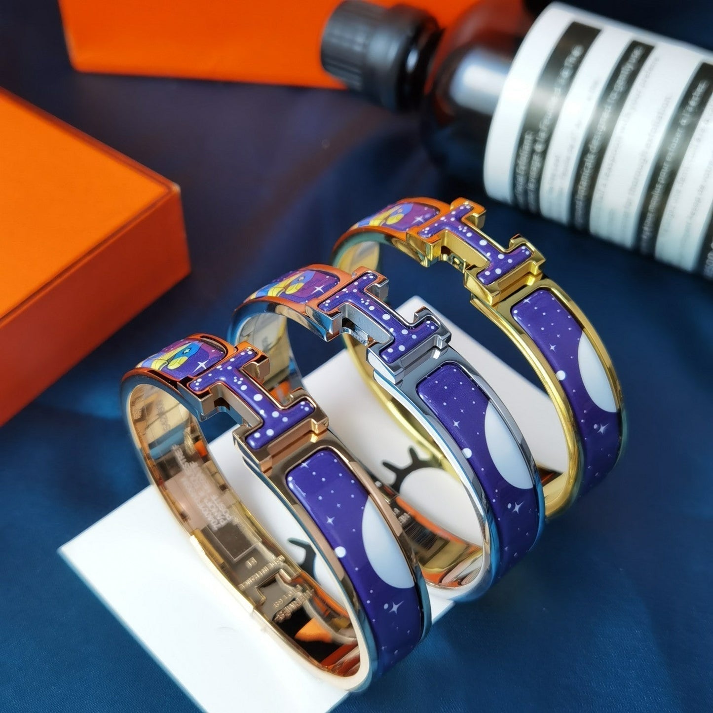 [AuraEcho]H STAR AND MOON BRACELET 12MM