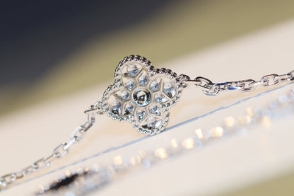 [AuraEcho]CLOVER 20 MOTIFS ONYX DIAMOND SILVER