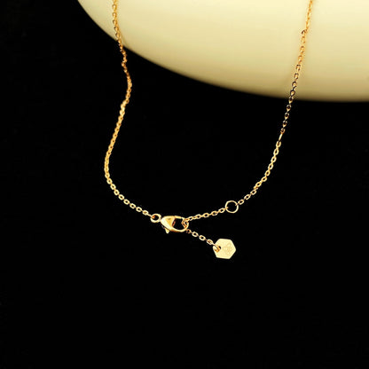 [AuraEcho]BEE MINI PEDANT DIAMOND NECKLACE