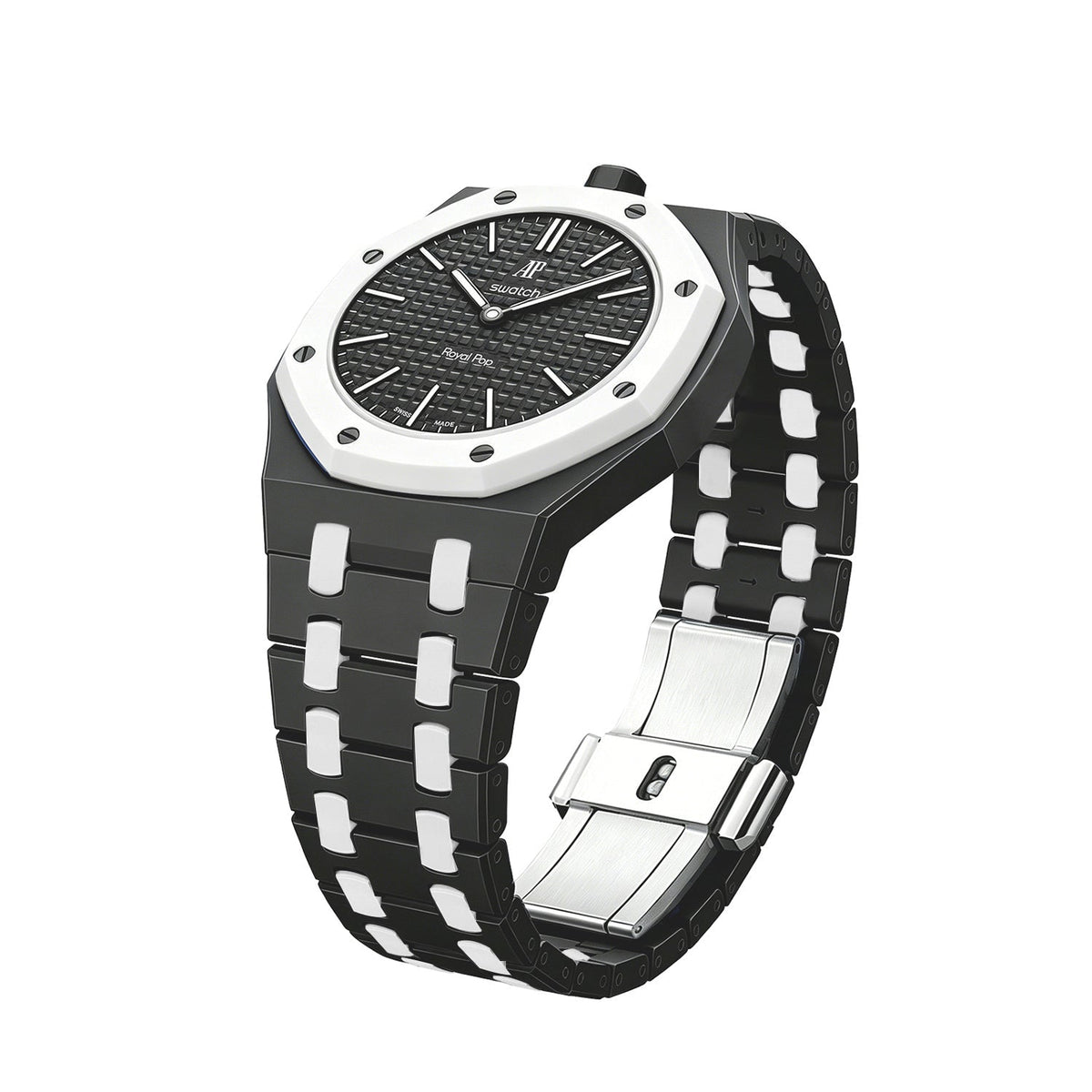 [AuraEcho]Royal Oak Pop Exclusive Bioceramic Case & Bioceramic Strap Mix Color(Only Strap)