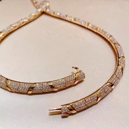 [AuraEcho]HAUTE COUTURE GOLD SERPENTI NECKLACE