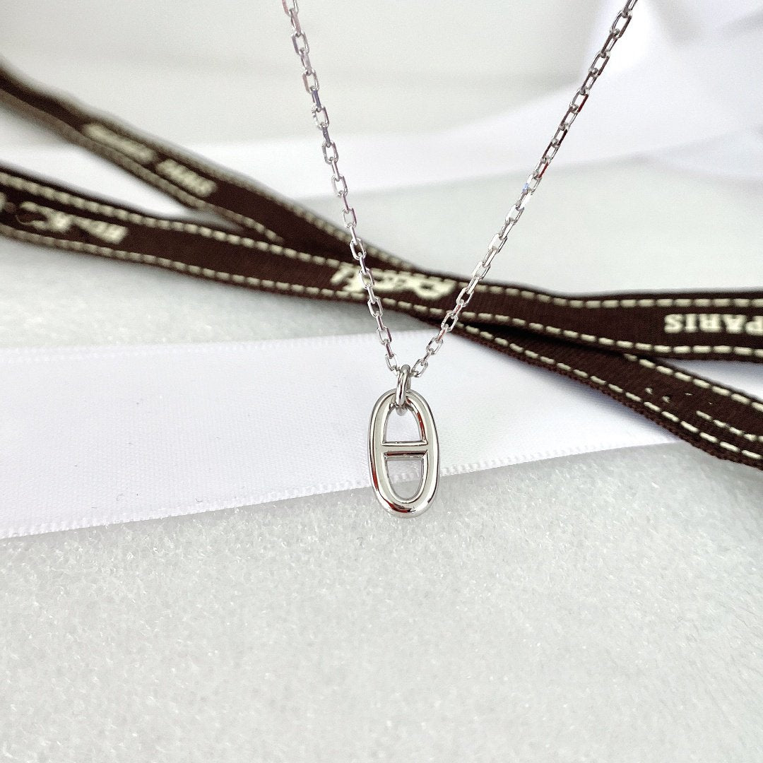 [AuraEcho]HM PIG NOSE NECKLACE