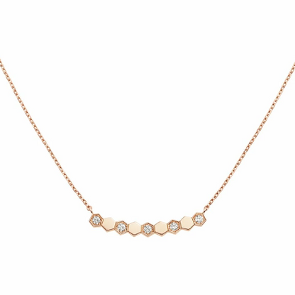 [AuraEcho]BEE MY LOVE DIAMOND NECKLACE