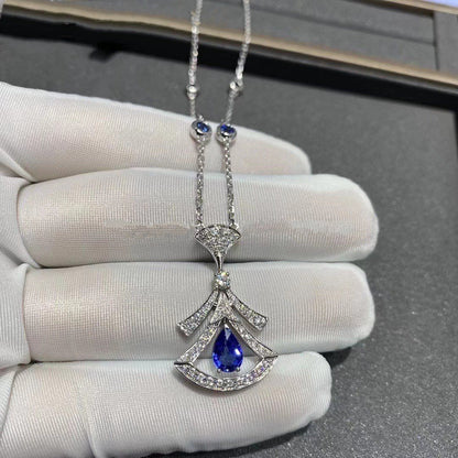 [AuraEcho]DREAM NECKLACE AGATE DIAMOND SILVER