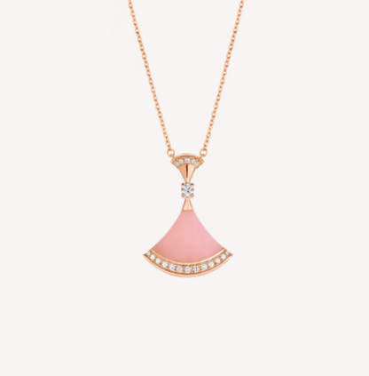 [AuraEcho]DREAM NECKLACE PINK OPAL