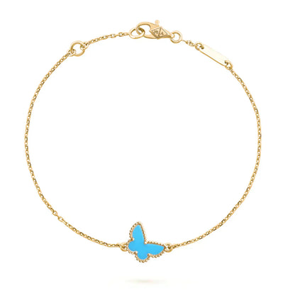 [AuraEcho]BUTTERFLY TURQUOISE BUTTERFLY BRACELET