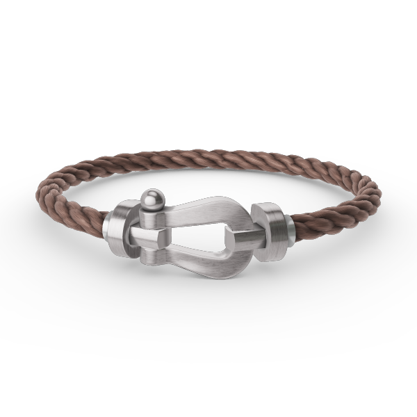 [AuraEcho]FORCE LARGE HORSESHOE NO DIAMOND BRACELET SILVER